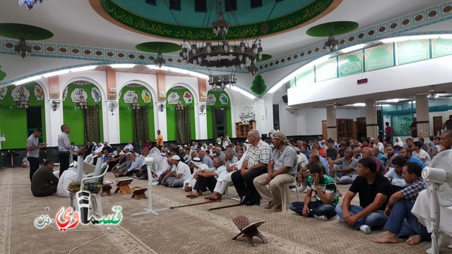 الحركة الإسلامية رهط تنظم حفلاً مهيب لتوديع حجاج بيت الله الحرام من رهط وضواحيها